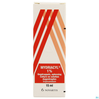 Mydriacyl 1 % collyre 15 ml