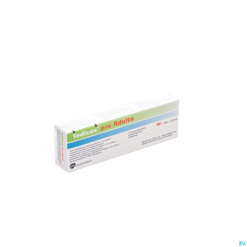 Tedivax pro adulto ser inj 0,5ml
