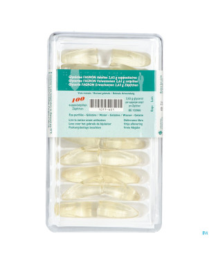 Glycerine suppo adulte    100 fag