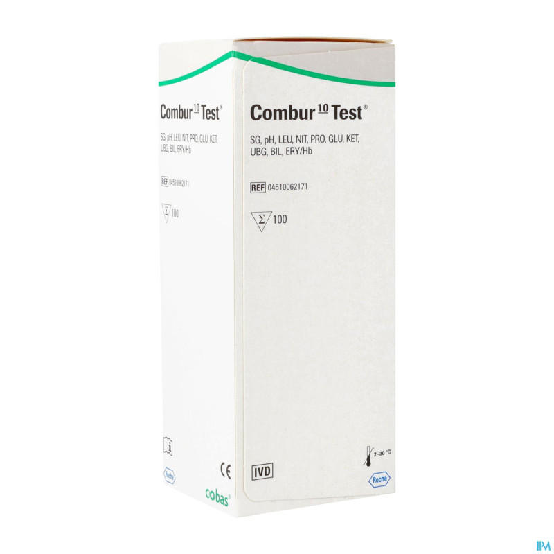 Combur 10 test    strips 100 04510062171