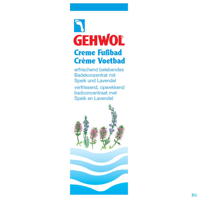 Gehwol creme de bain pour pieds 150ml mannavita