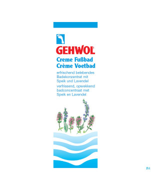 Gehwol creme de bain pour pieds 150ml mannavita