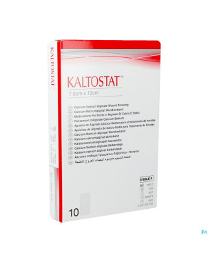 Kaltostat pans  7,5x12,0cm ster 10p