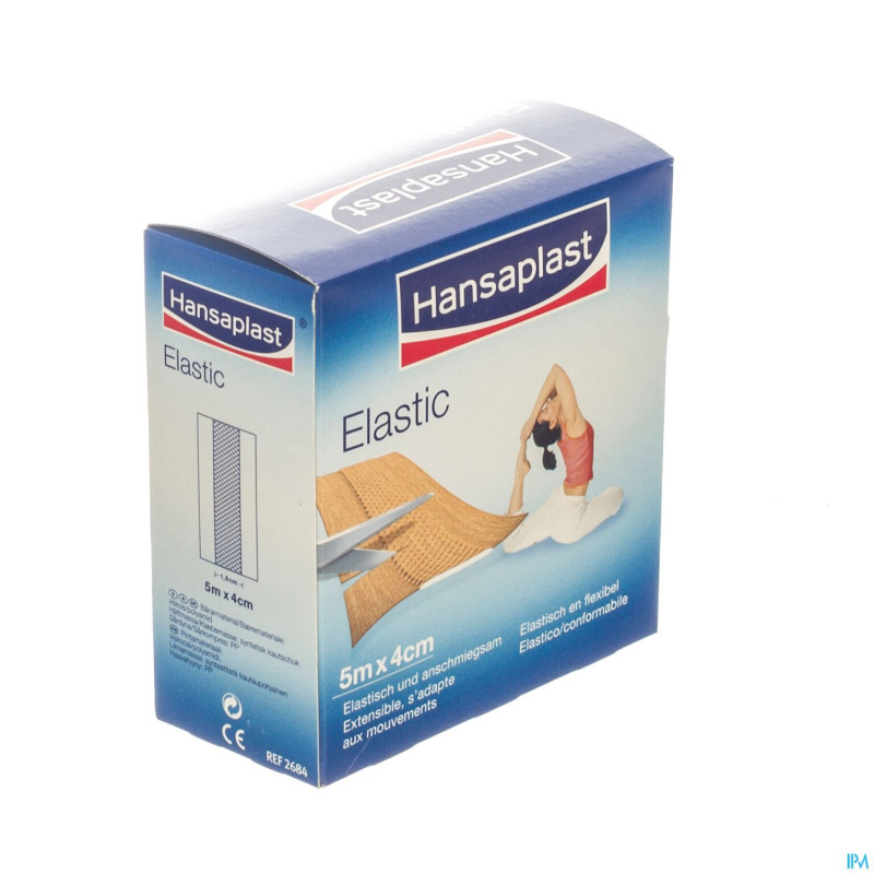 Hansaplast elastic    4cmx5m 0268400