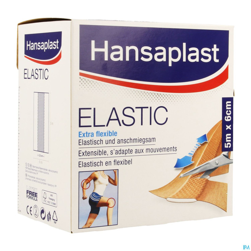 Hansaplast elastic    6cmx5m 0268600