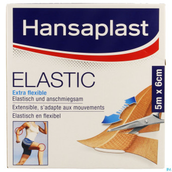 Hansaplast elastic    6cmx5m 0268600