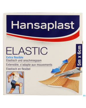 Hansaplast elastic    6cmx5m 0268600