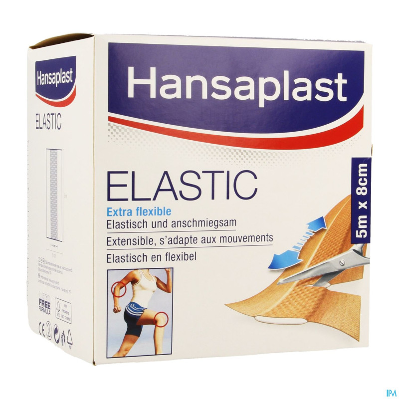 Hansaplast elastic    8cmx5m 0268800