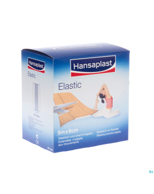 Hansaplast elastic    8cmx5m 0268800