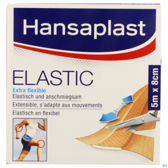 Hansaplast elastic    8cmx5m 0268800