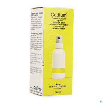 Cedium benzalkonium spray    50ml