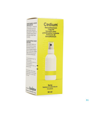 Cedium benzalkonium spray    50ml