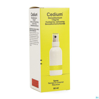 Cedium benzalkonium spray    50ml