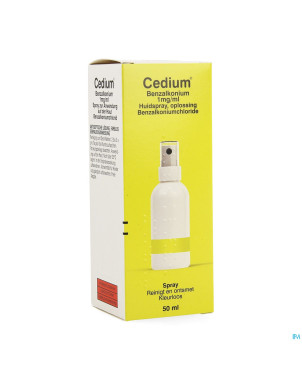 Cedium benzalkonium spray    50ml
