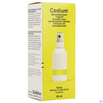 Cedium benzalkonium spray    50ml