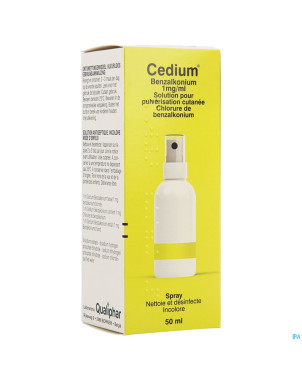 Cedium benzalkonium spray    50ml