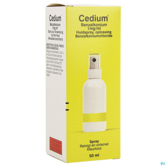 Cedium benzalkonium spray    50ml