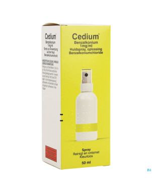 Cedium benzalkonium spray    50ml