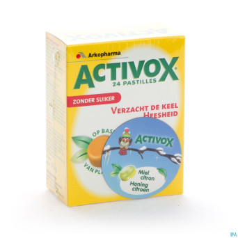 Activox miel-citron ss    past 24 cfr 3567575
