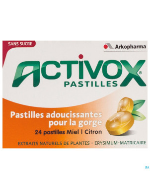 Activox miel-citron ss    past 24 cfr 3567575
