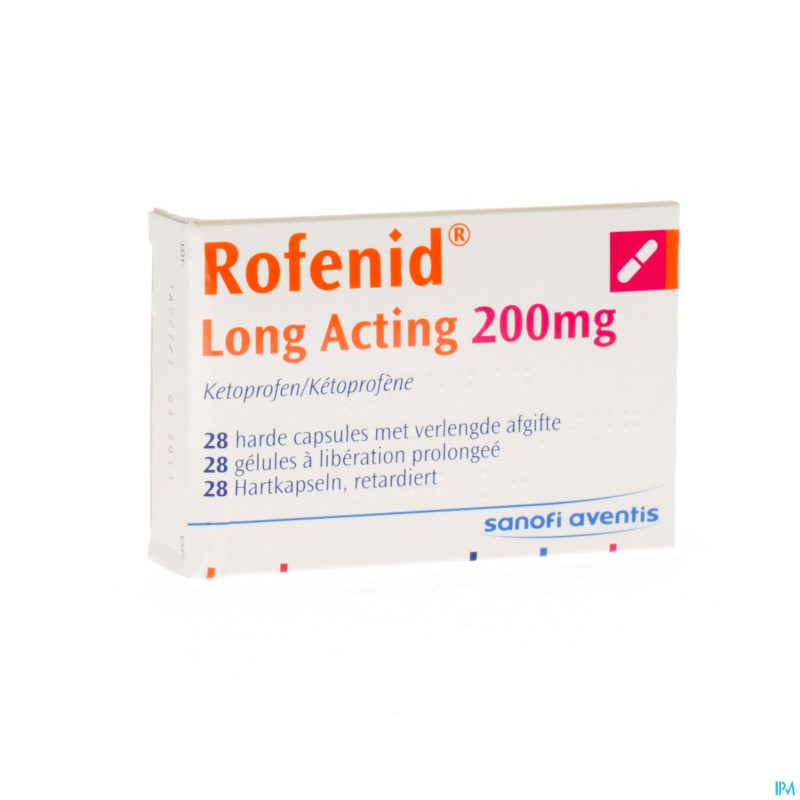 Rofenid 200 la caps 28x200mg