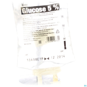 Bx glucose  5% viaflo sac-zak   250ml