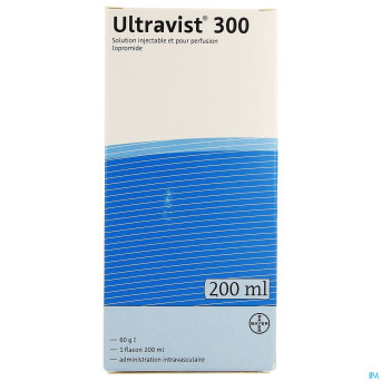 Ultravist 300 fl inj 1 x 200 ml