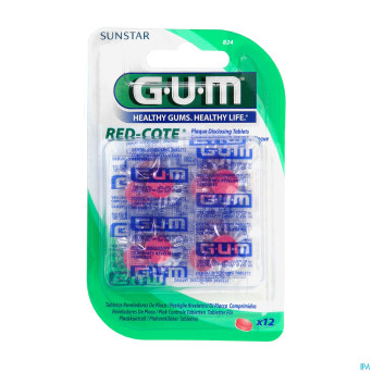 Gum revelateur placque 12p    824
