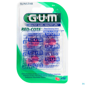 Gum revelateur placque 12p    824