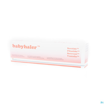 Babyhaler chambre inhalation+masque bb 2 valves