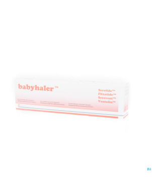 Babyhaler chambre inhalation+masque bb 2 valves