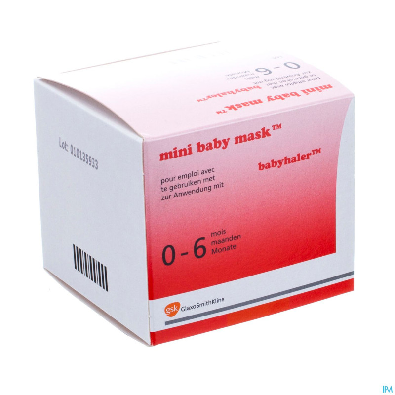 Babyhaler masque mini baby