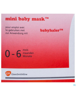 Babyhaler masque mini baby