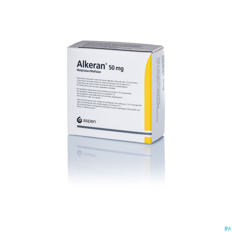 Alkeran amp inj 1x 50mg