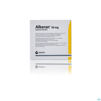 Alkeran amp inj 1x 50mg