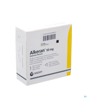 Alkeran amp inj 1x 50mg