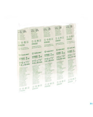 Seringues aig. 21gx11/2 10x2ml    s