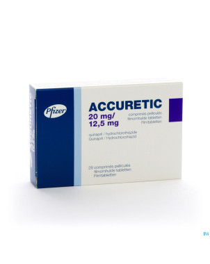 Accuretic comp 28x20mg/12,5mg