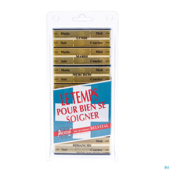 Belvital precidose semainier