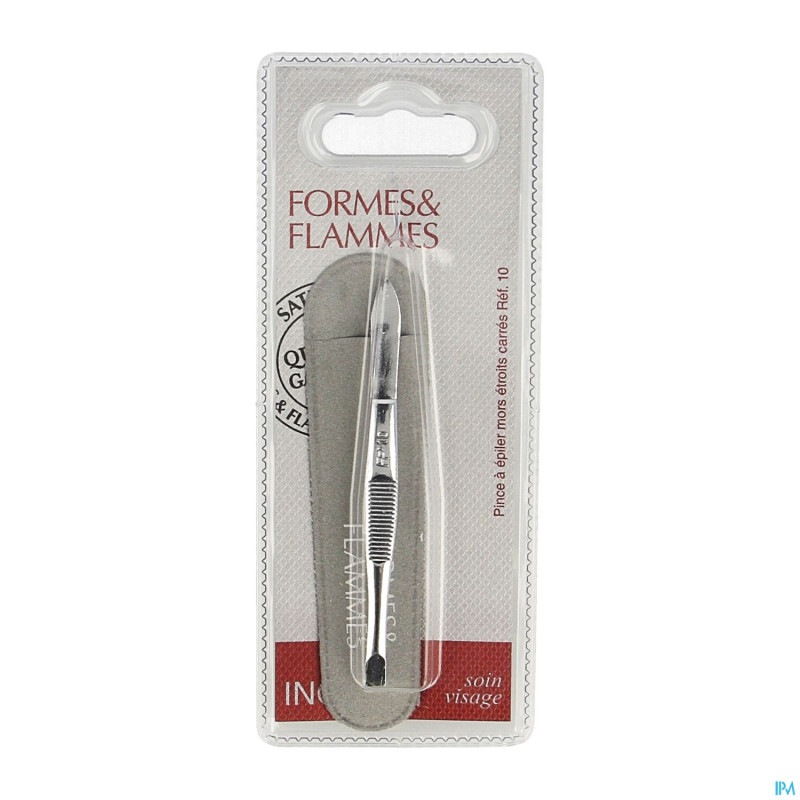 Formes&flammes  10 pince epil etroit carre