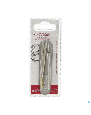 Formes&flammes  14 pince epil crabe dore