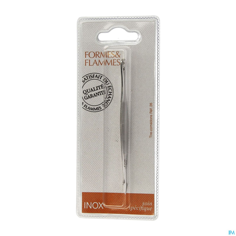 Formes&flammes  26 tire-comedons inox