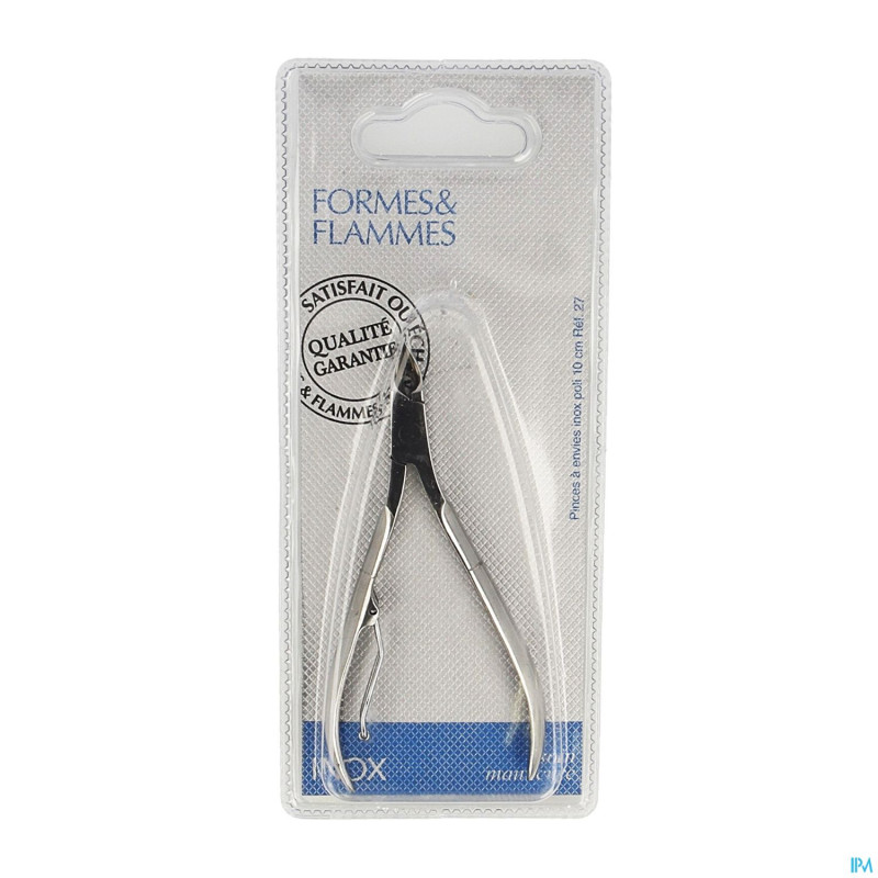 Formes&flammes  27 pince envies inox 10cm