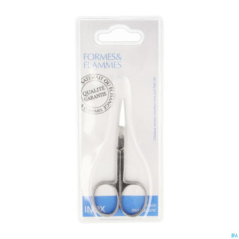 Formes&flammes  80 ciseaux envies courbe inox