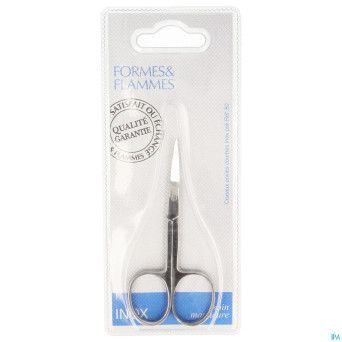 Formes&flammes  80 ciseaux envies courbe inox