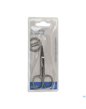 Formes&flammes  82 ciseaux ongles courbe inox