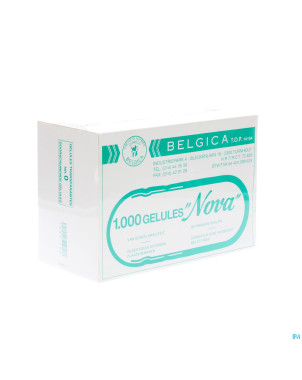 Gelules belgica c-s transp.1000   0