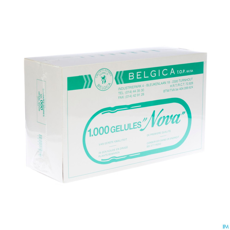 Gelules belgica c-s op.iv. 1000 000