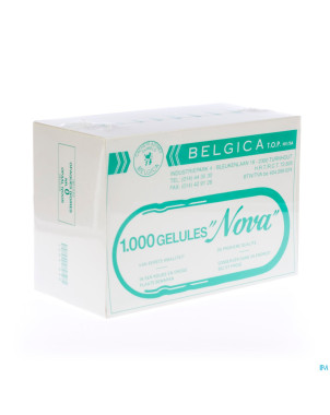 Gelules belgica c-s op.iv. 1000   0
