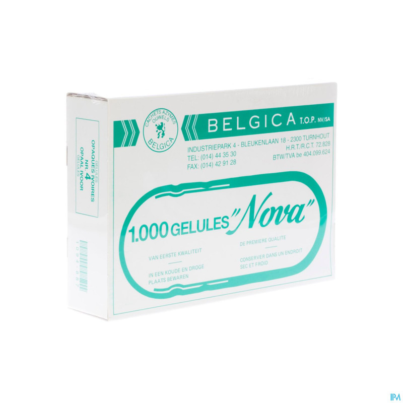 Gelules belgica c-s op.iv. 1000   4